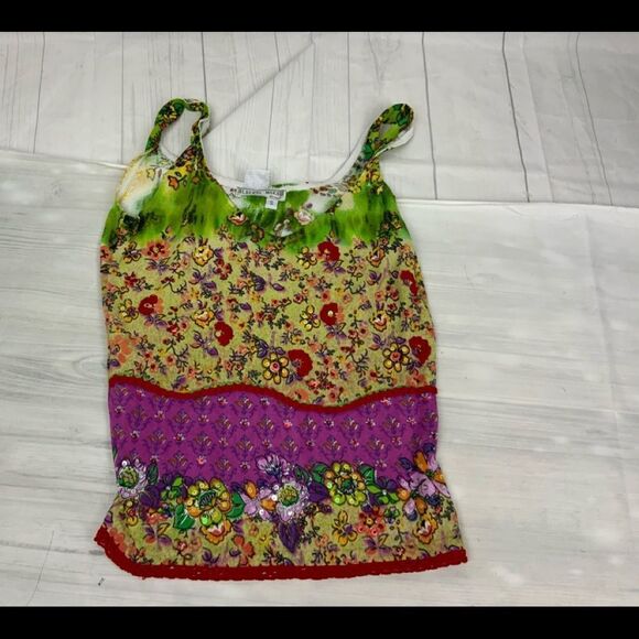 Alberto Makali Multi-Color Top. Sz S - Picture 2 of 5